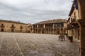 Beautiful picturesque panoramic view of the historic city of Avila from the Mirador de Cuatro Postes, Spain, with its famous medie Royalty Free Stock Photo