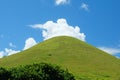 Beautiful picturesque scenery - green hill landscape