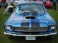 A beautiful piece of Ford Mustang at the car show