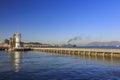 The beautiful Pier 39 and light house