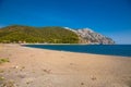 Beautiful Pilio beach at Evia,   Greece Royalty Free Stock Photo