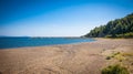 Beautiful Pilio beach at Evia,   Greece Royalty Free Stock Photo