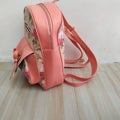 Beautiful pink bag women ransel mini