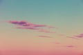 Beautiful pink clouds background image