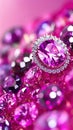 Beautiful Pink Gemstones and Diamonds