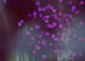 Beautiful pink lilac bokeh blurred texture sparks shine with special light on purple violet background Royalty Free Stock Photo