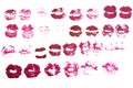 Beautiful pink lip gloss Royalty Free Stock Photo