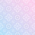 Beautiful pink ornamental background. Vector Royalty Free Stock Photo