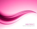 Beautiful Pink Satin. Drapery Background