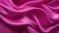 Beautiful Pink Satin Fabric: Abstract Background With Organic Flowing Forms