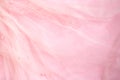 Beautiful pink tulle with shiny beads background Royalty Free Stock Photo