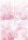 Beautiful pink watercolor background. Soft marble texture painting backdrop for wedding invitation card