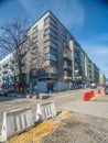 Prewar elegant modernistic apartment houses in Bedzin, modern architecture