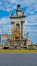 The beautiful PlaÃ§a d'Espanya in Barcelona