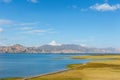 Beautiful plateau lake landscape Royalty Free Stock Photo