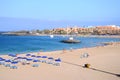 Beautiful Playa de las Vistas in Los Cristianos on Tenerife