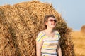 Beautiful Plus Size Young Woman In Shirt Posing In Royalty Free Stock Photo