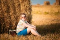 Beautiful Plus Size Young Woman In Shirt Posing In Royalty Free Stock Photo