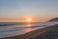 Beautiful Point Mugu sunset enhanced by the recent wild fires, California