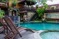 Beautiful pool in a cozy hotel in Ubud