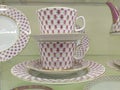 Porcelain tea cup and dish Royalty Free Stock Photo