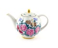 Porcelain teapot Royalty Free Stock Photo