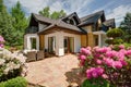 Beautiful porch of the house