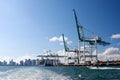 Beautiful Port of Miami Royalty Free Stock Photo