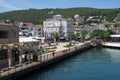 Beautiful Port of Prince Island Burgazada in the Marmara Sea, near Istanbul, Turkey