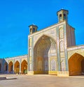 The portal of Vakil mosque, Shiraz, Iran