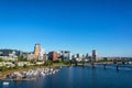 Beautiful Portland, Oregon Cityscape Royalty Free Stock Photo