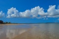 Beautiful Portuguese Island beach with turqoise water , Mozambique