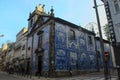 Beautiful Portuguese street Royalty Free Stock Photo