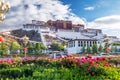 The beautiful Potala Palace sunrise in Lhasa city in china Royalty Free Stock Photo