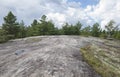 Precambrian bedrock at Torrance barrens in Muskoka