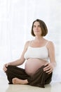 Beautiful pregnant series Royalty Free Stock Photo