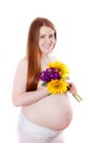 Beautiful pregnant woman Royalty Free Stock Photo