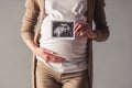 Beautiful pregnant woman Royalty Free Stock Photo