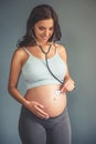 Beautiful pregnant woman