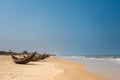 Bien My Thuy beach Vietnam Royalty Free Stock Photo