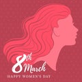 Illustration to celebrate International Women`s Day