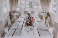 Beautiful provence wedding decor. vintage style