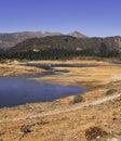 Beautiful PT tso or penga teng tso lake with scenic landscape and alpine valley in tawang district of arunachal pradesh, n