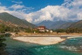 Beautiful Punakha Dzong Monastery in Bhutan