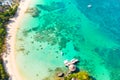 Beautiful Punta Bunga Beach on Boracay island, Philippines