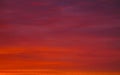Beautiful purple orange sunset. Sunset sky. Royalty Free Stock Photo