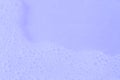 Beautiful purple soap bubbles background, blue and white foam bubble texture Royalty Free Stock Photo