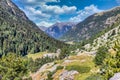 Beautiful Pyrenees mountain landscape from Spain, Catalonia