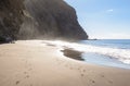 Beautiful and quiet Beach Masca. Hiking in Gorge Masca. Volcanic island. Mountains of the island of Tenerife, Canary