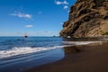 Beautiful and quiet Beach Masca. Hiking in Gorge Masca. Volcanic island. Mountains of the island of Tenerife, Canary